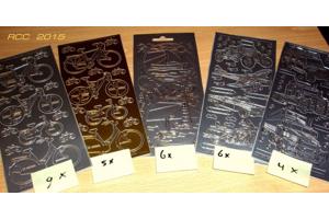 te koop stickervellen allerlei thema s